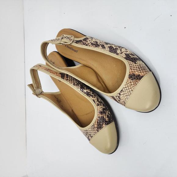 Softspots Footsmart women Slingback Casual Heels Size 10M - Picture 1 of 12